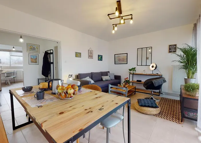 アパート Le Marcellin - Garage - Terrasse コルマール